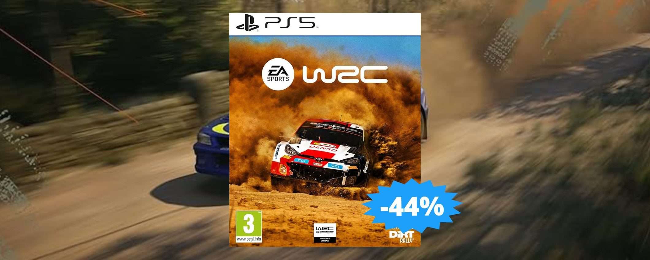 EA SPORTS WRC per PS5: sconto EPICO del 44% su Amazon EA SPORTS WRC per PS5: sconto EPICO del 44% su Amazon