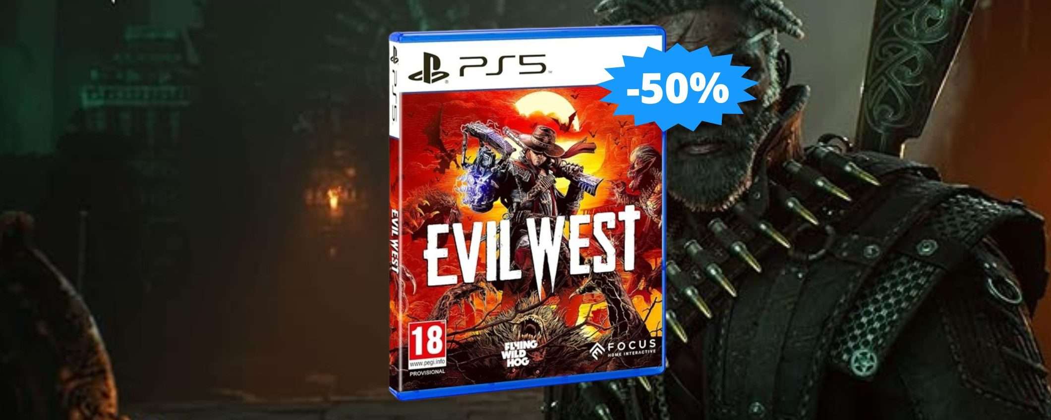 Evil West per PS5: un'avventura EPICA da non perdere (-50%) Evil West per PS5: un'avventura EPICA da non perdere (-50%)