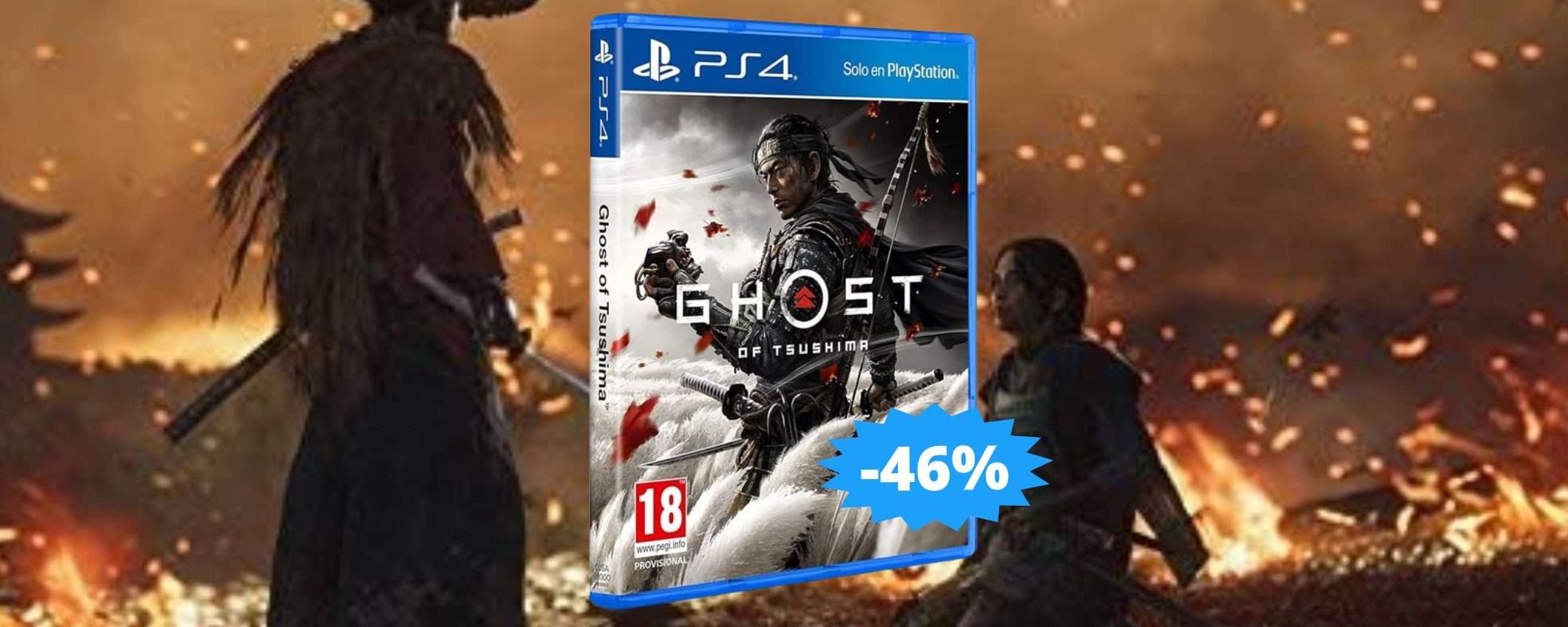 Ghost of Tsushima per PS4: un'avventura EPICA imperdibile (-47%) Ghost of Tsushima per PS4: un'avventura EPICA imperdibile (-47%)