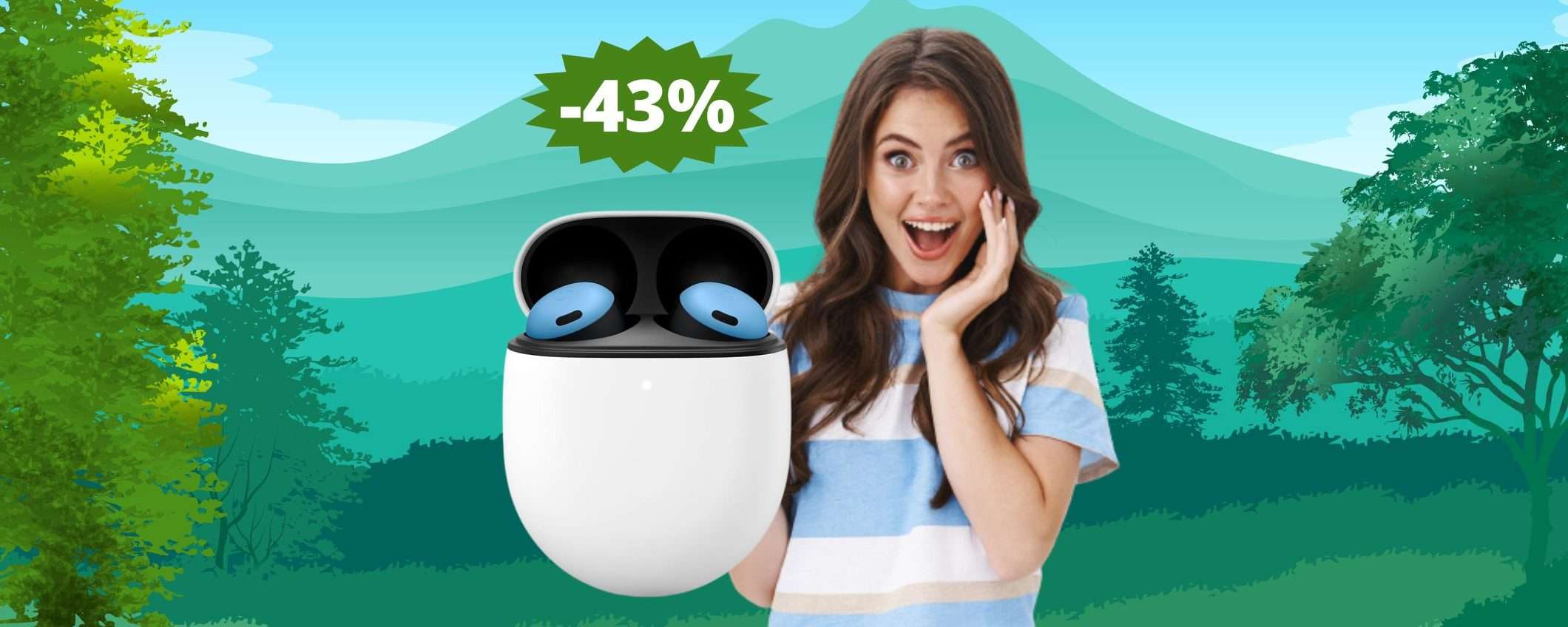Google Pixel Buds Pro: un AFFARE da non perdere (-43%) Google Pixel Buds Pro: un AFFARE da non perdere (-43%)
