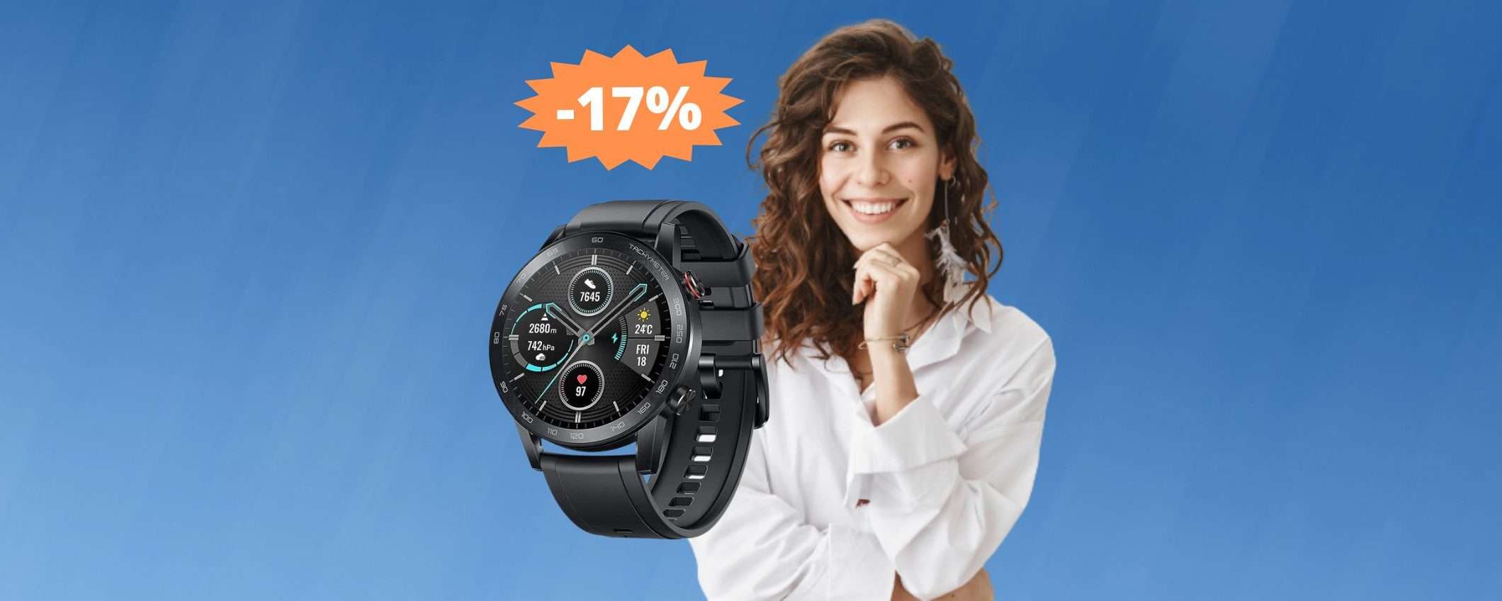 HONOR MagicWatch 2: il tuo compagno IDEALE (-17%)