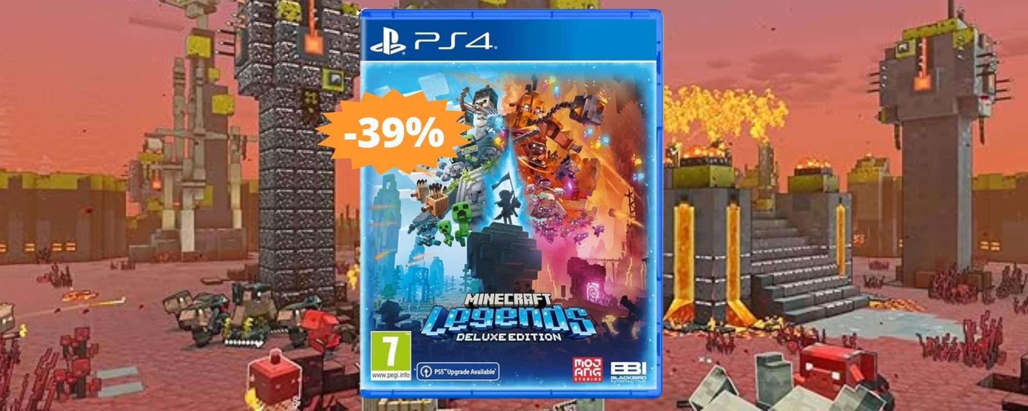 Minecraft Legends per PS4: non puoi perderlo a questo PREZZO (-39%) Minecraft Legends per PS4: non puoi perderlo a questo PREZZO (-39%)