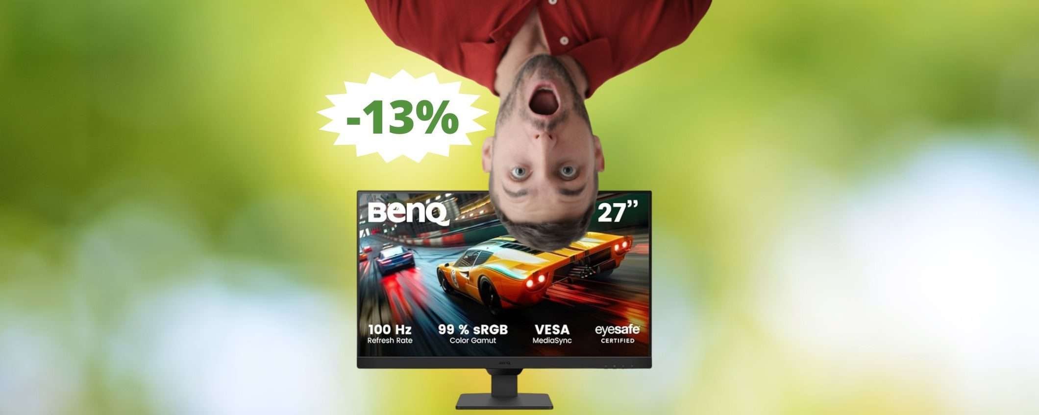 Monitor da gaming BenQ: semplicemente ECCEZIONALE (-13%) Monitor da gaming BenQ: semplicemente ECCEZIONALE (-13%)