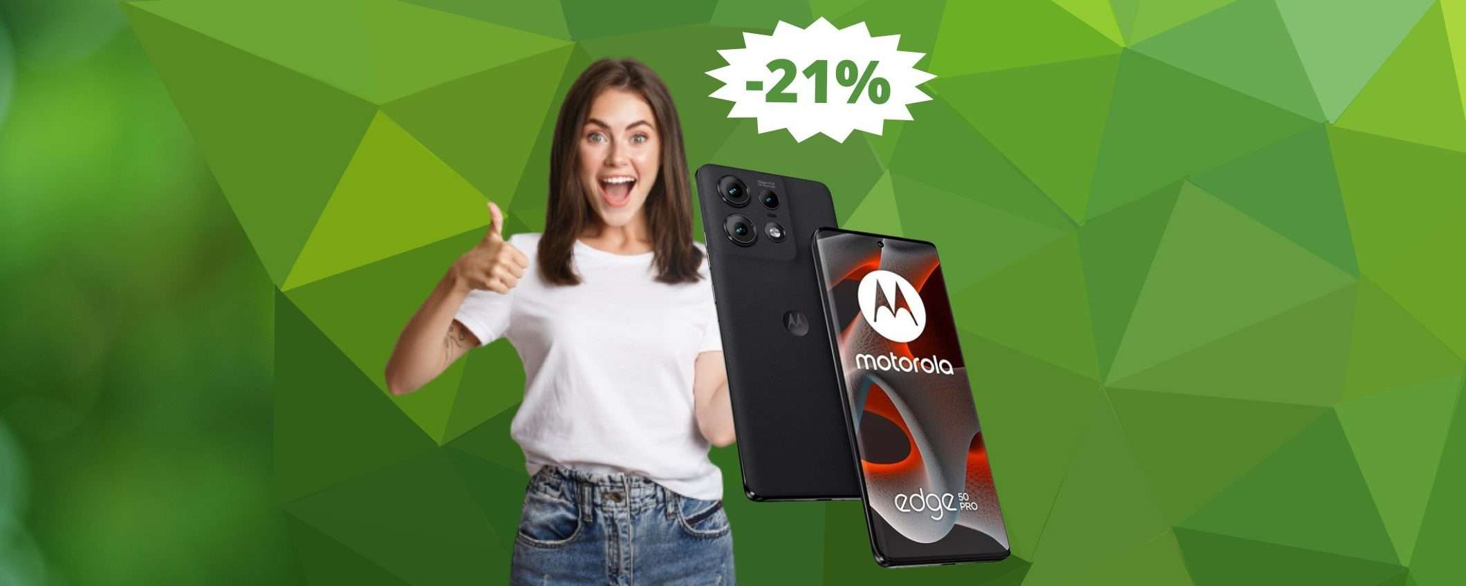 Motorola Edge 50 Pro: il TOP di gamma per tutte le tasche (-21%) Motorola Edge 50 Pro: il TOP di gamma per tutte le tasche (-21%)