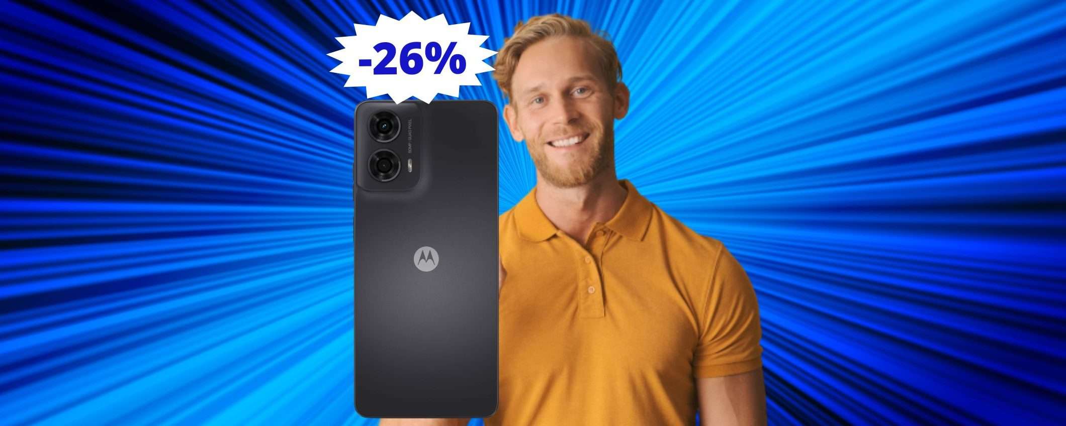 Motorola G24: essenziale, ma affidabile e con STILE (-26%) Motorola G24: essenziale, ma affidabile e con STILE (-26%)
