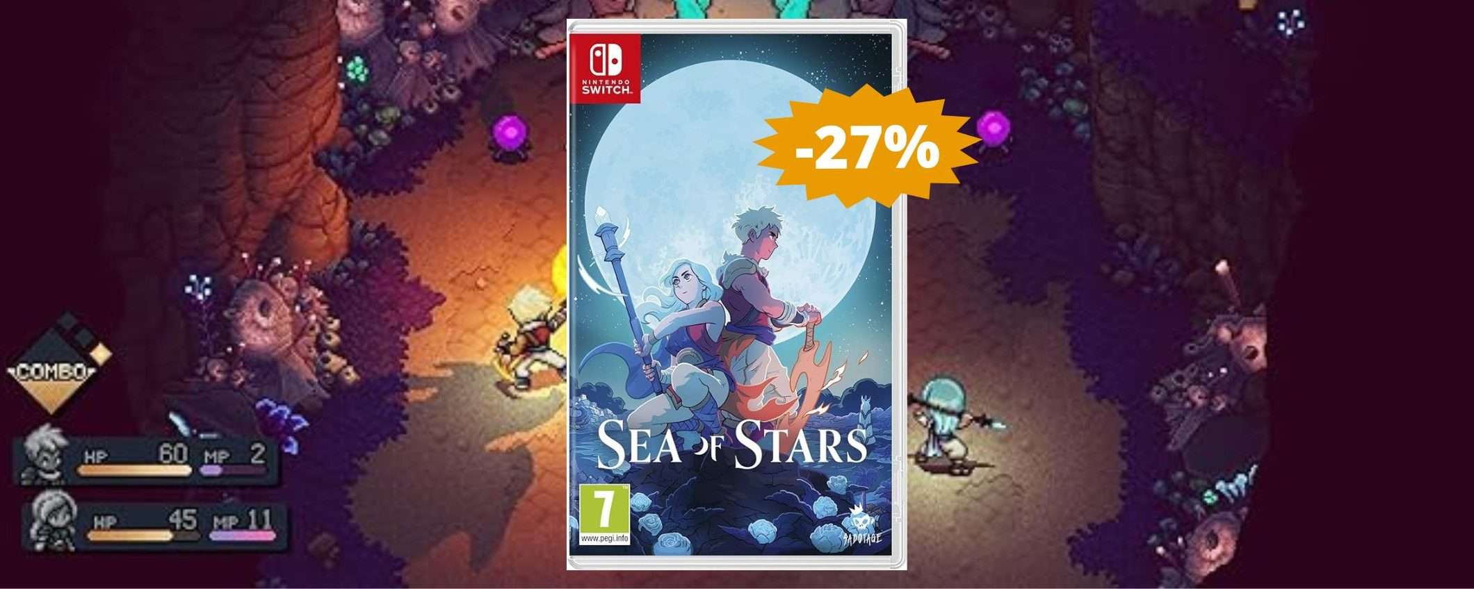 Sea of Stars per Switch: un'avventura magica in MEGA sconto per i Prime Day Sea of Stars per Switch: un'avventura magica in MEGA sconto per i Prime Day