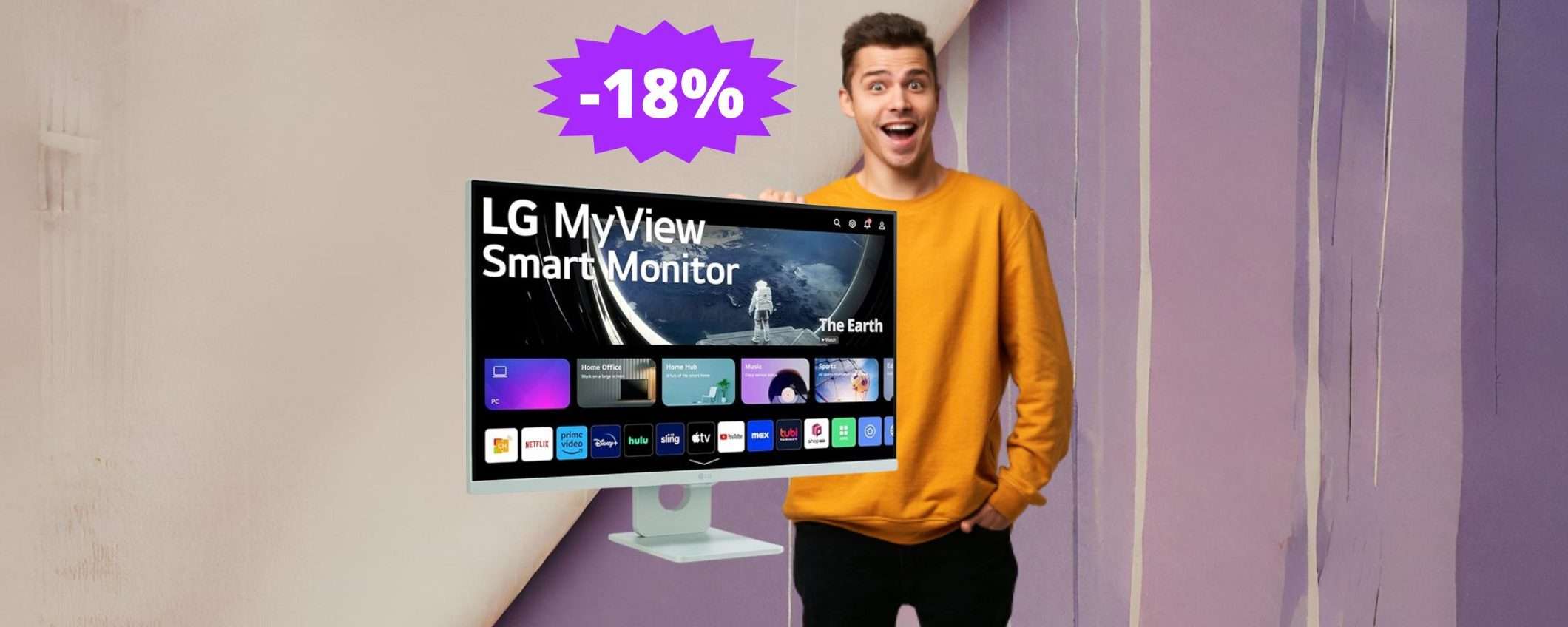 Smart monitor LG da 27 Smart monitor LG da 27