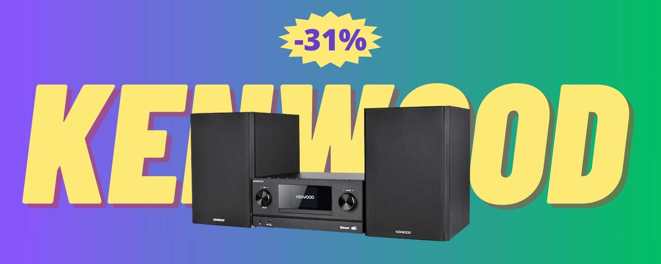 Stereo HiFi KENWOOD M-9000S: sconto IMPERDIBILE del 31% Stereo HiFi KENWOOD M-9000S: sconto IMPERDIBILE del 31%