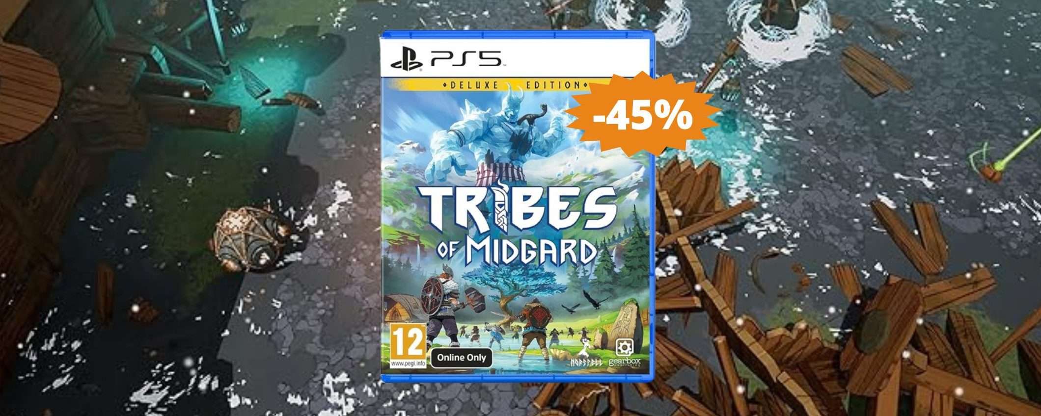 Tribes of Midgard per PS5: un'AVVENTURA epica in sconto FOLLE (-45%) Tribes of Midgard per PS5: un'AVVENTURA epica in sconto FOLLE (-45%)