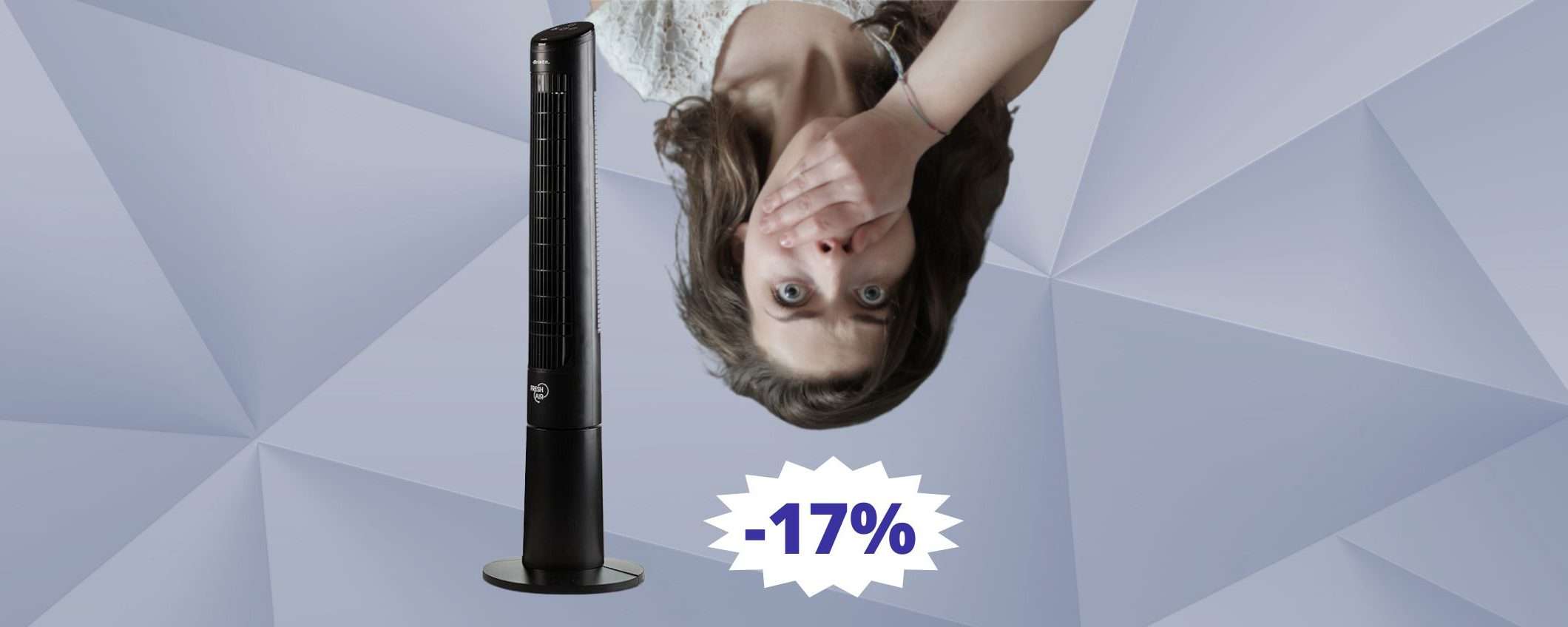 Ventilatore a torre Ariete 805: l'OCCASIONE perfetta per l'estate (-17%) Ventilatore a torre Ariete 805: l'OCCASIONE perfetta per l'estate (-17%)