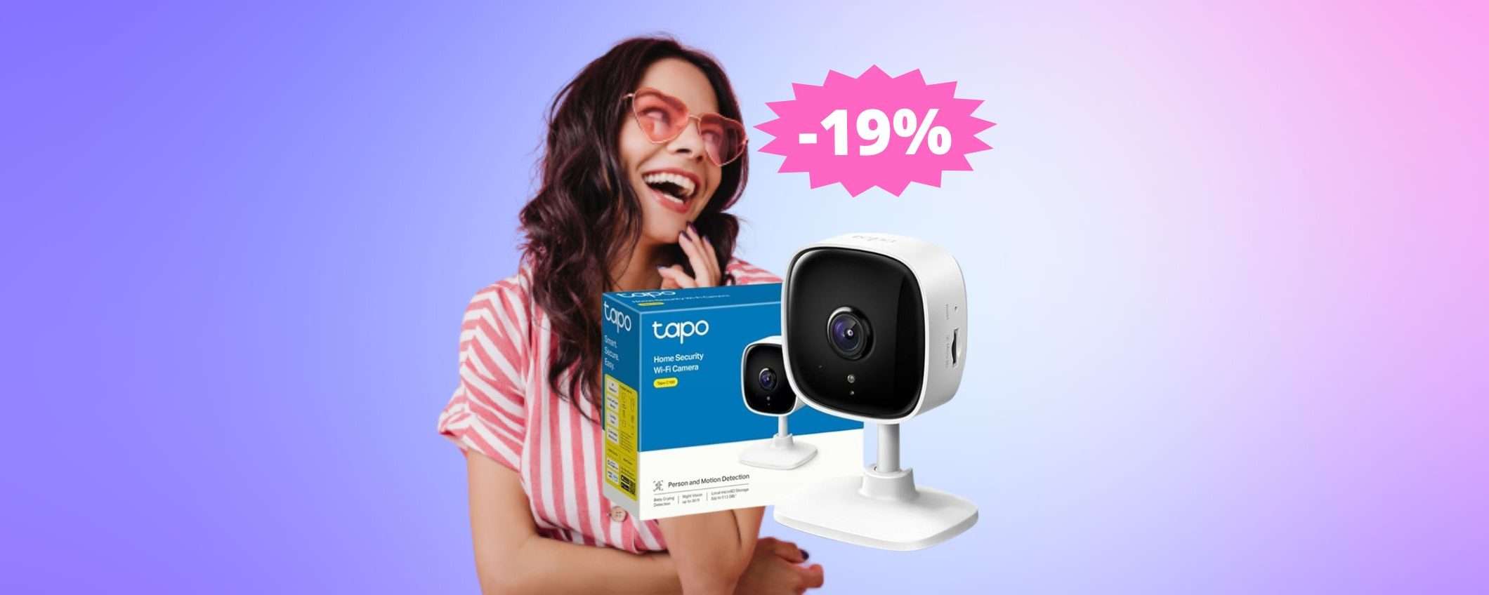 Videocamera TP-Link Tapo C100: la protezione per la tua casa (-19%) Videocamera TP-Link Tapo C100: la protezione per la tua casa (-19%)