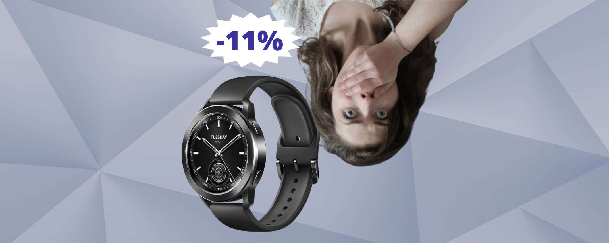 Xiaomi Watch S3: elegante, moderno e in SUPER sconto (-11%) Xiaomi Watch S3: elegante, moderno e in SUPER sconto (-11%)