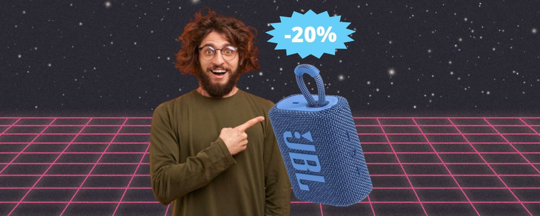 Speaker JBL GO 3 ECO: PERFETTO per l'estate (-20%) Speaker JBL GO 3 ECO: PERFETTO per l'estate (-20%)