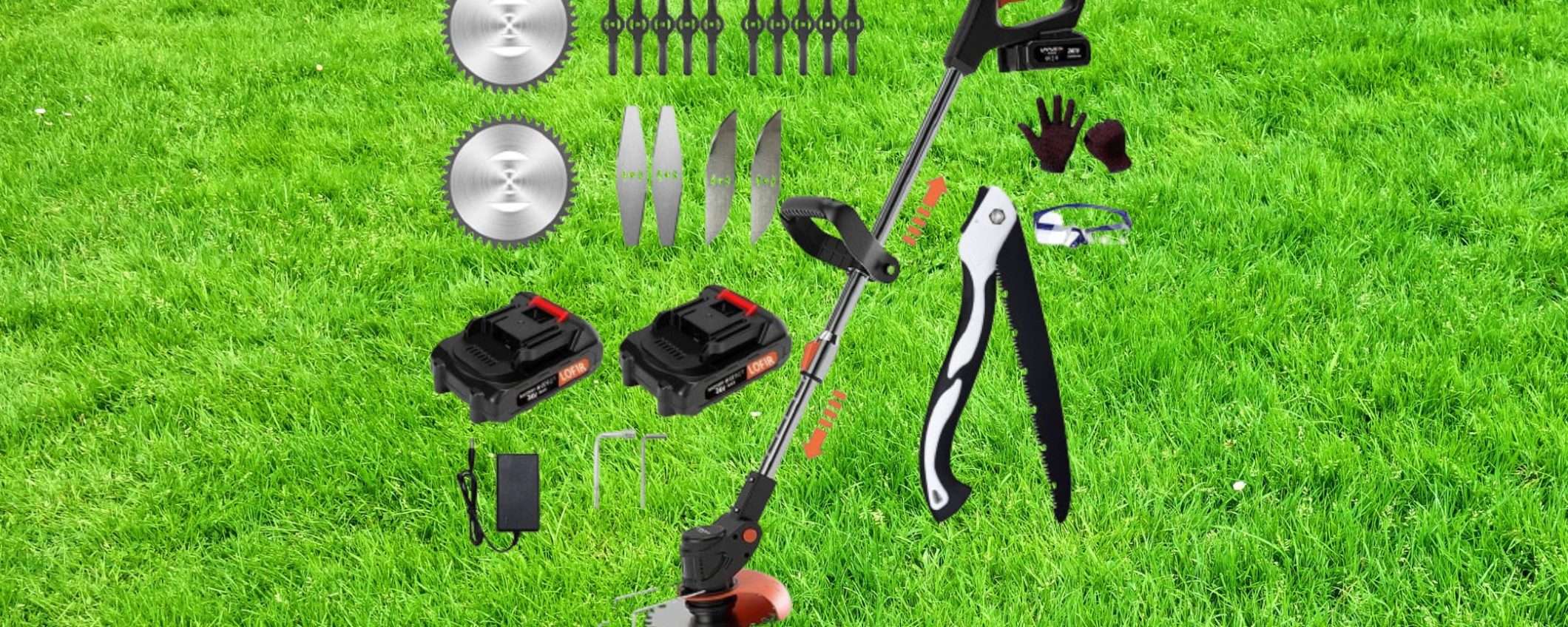 Decespugliatore a 44€ su Amazon: 2 batterie e un prato sempre PERFETTO Decespugliatore a 44€ su Amazon: 2 batterie e un prato sempre PERFETTO