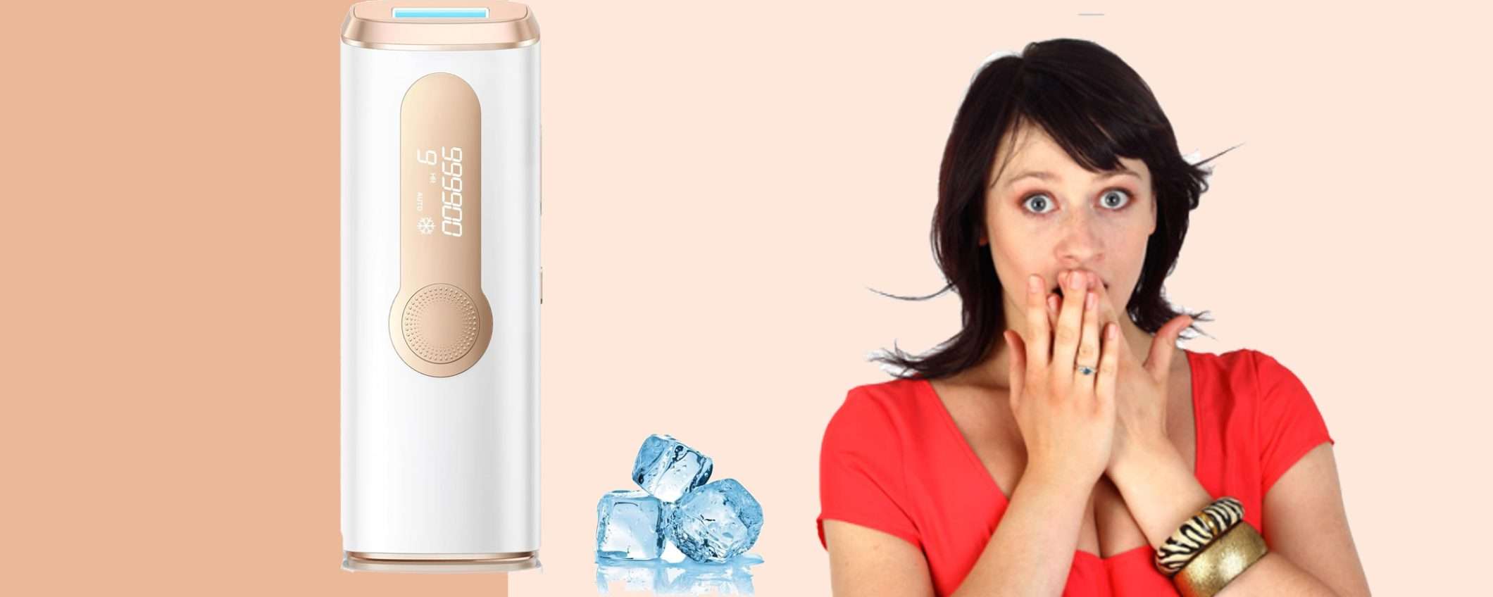 Epilatore laser a luce pulsata: offerta Prime Day WOW, tuo a 56€ Epilatore laser a luce pulsata: offerta Prime Day WOW, tuo a 56€