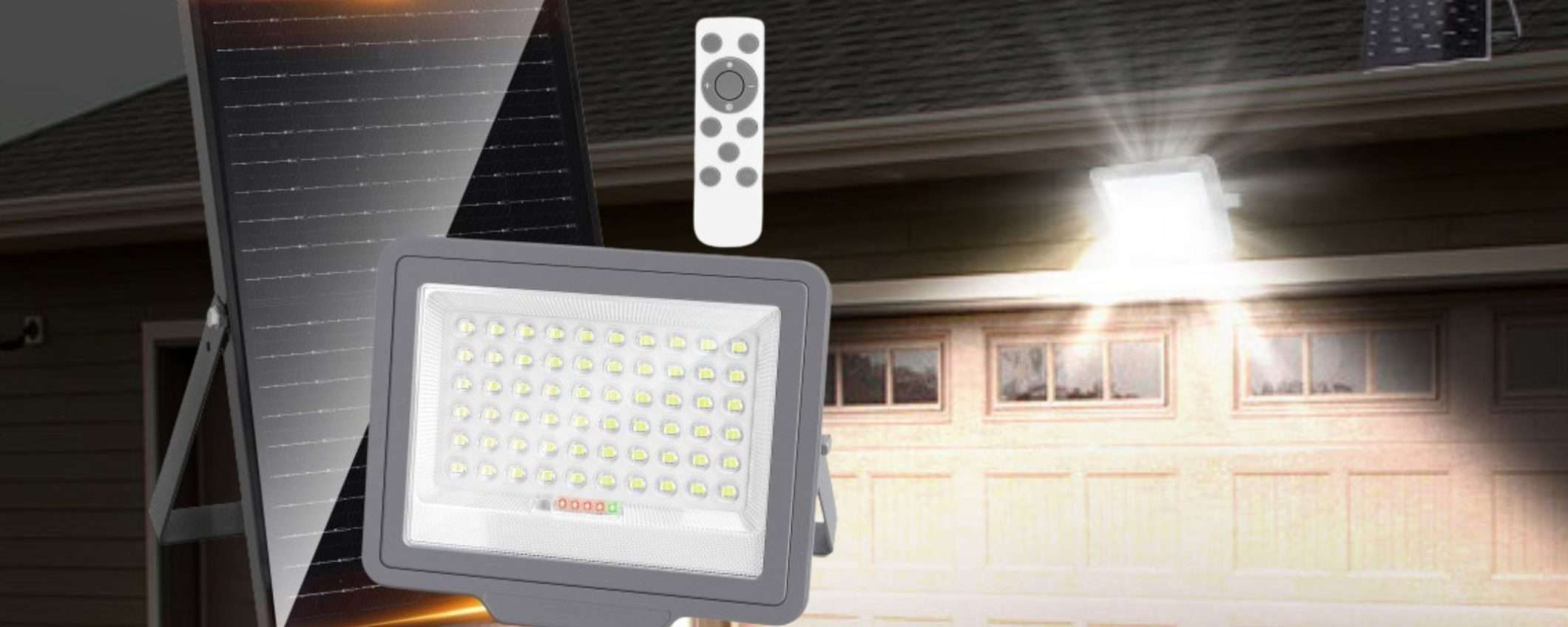 Faro solare da 200W, una BESTIA: illuminazione potente, prezzo SHOCK (37€) Faro solare da 200W, una BESTIA: illuminazione potente, prezzo SHOCK (37€)