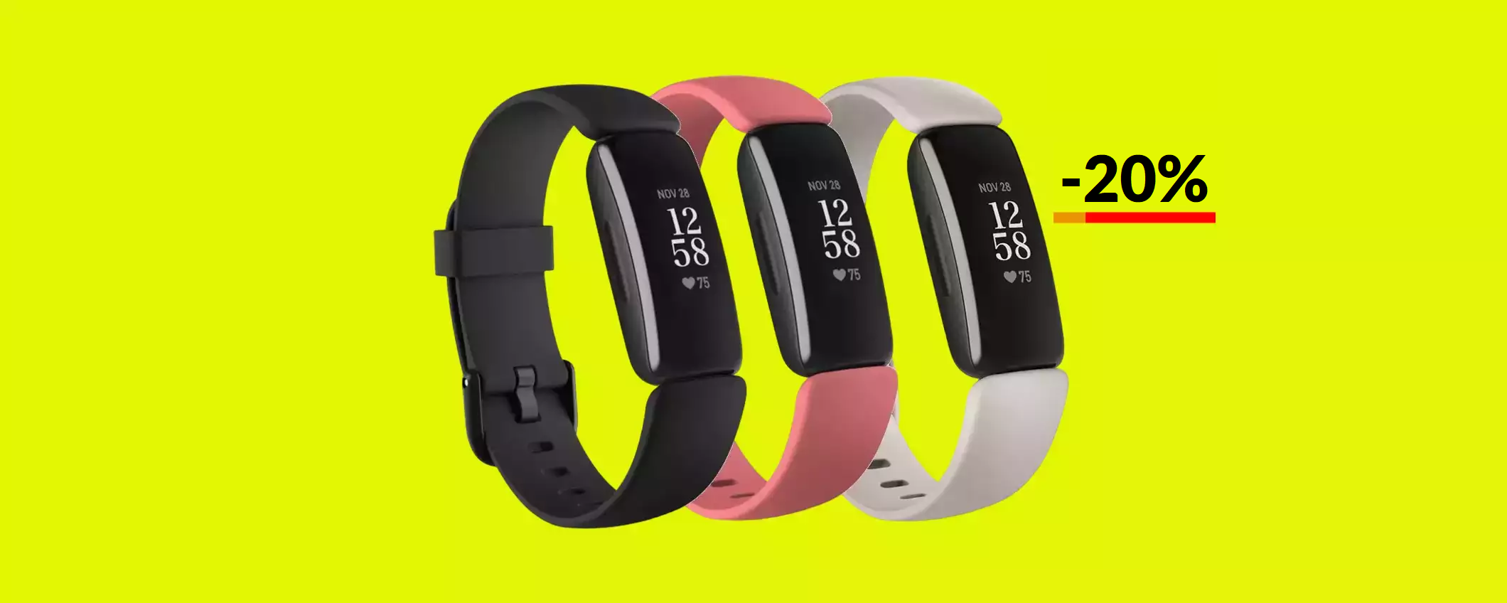 Fitbit Inspire 2: il best buy per gli sportivi torna in OFFERTA (-20%) Fitbit Inspire 2: il best buy per gli sportivi torna in OFFERTA (-20%)