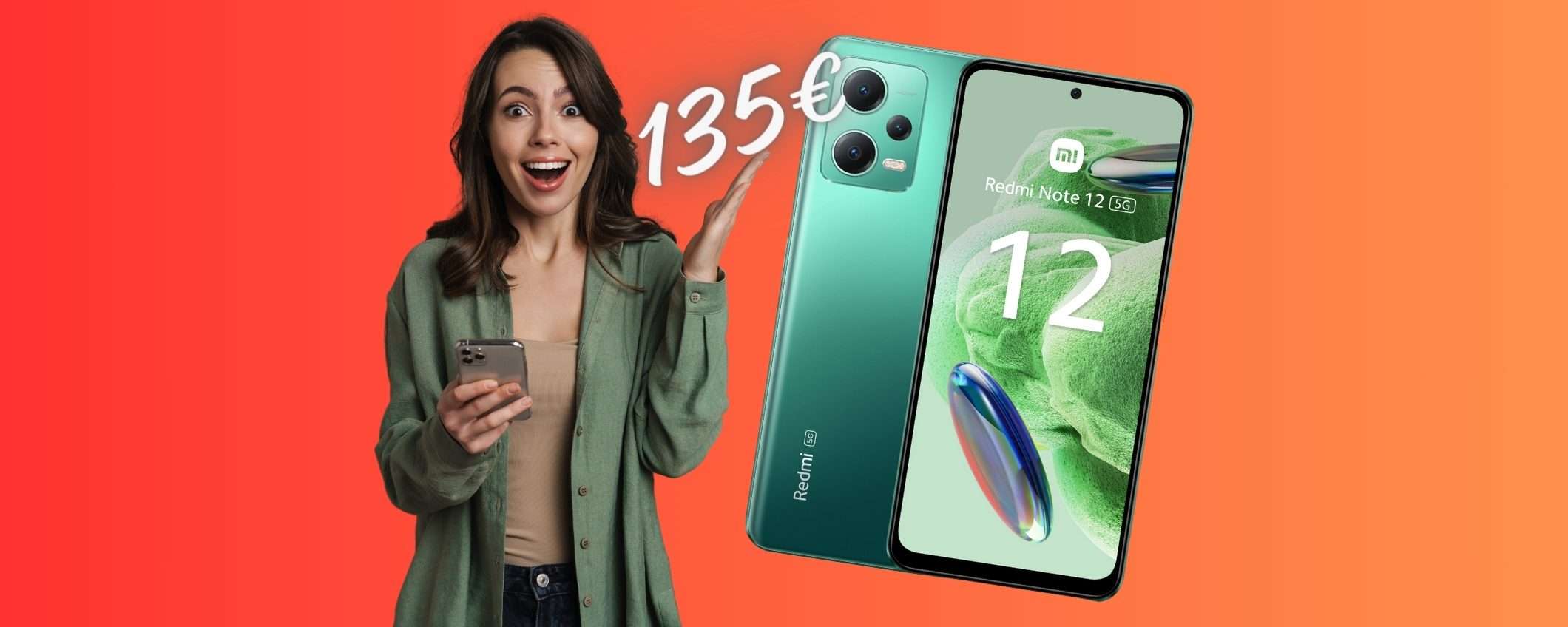 FOLLIA eBay: redmi Note 12 5G da 128GB a SOLI 135€, una BOMBA FOLLIA eBay: redmi Note 12 5G da 128GB a SOLI 135€, una BOMBA