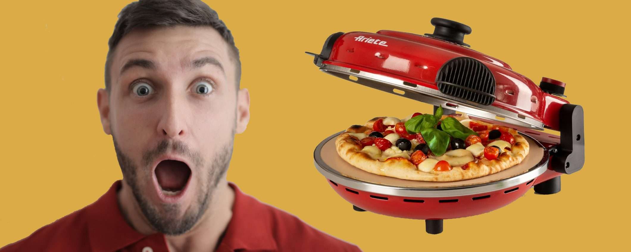 Forno pizza Ariete in sconto FOLLE con Prime Day (72,99€) Forno pizza Ariete in sconto FOLLE con Prime Day (72,99€)