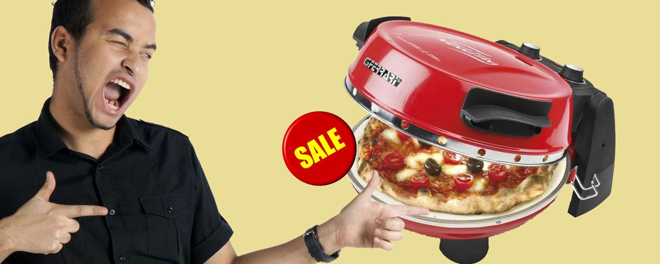 Forno pizza G3 Ferrari: per una pizza SUPER fatta in casa (-41%) Forno pizza G3 Ferrari: per una pizza SUPER fatta in casa (-41%)