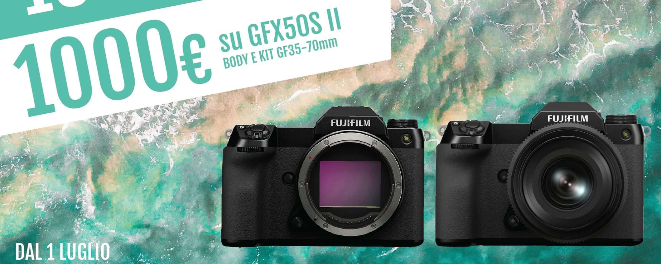 Ottieni fino a 1.600 euro di sconto su queste fotocamere Fujifilm Ottieni fino a 1.600 euro di sconto su queste fotocamere Fujifilm