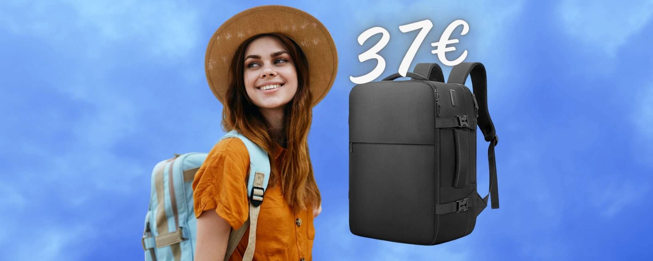 FURBATA per NON PAGARE il bagaglio Ryanair: zaino da viaggio tuo a 37€ FURBATA per NON PAGARE il bagaglio Ryanair: zaino da viaggio tuo a 37€