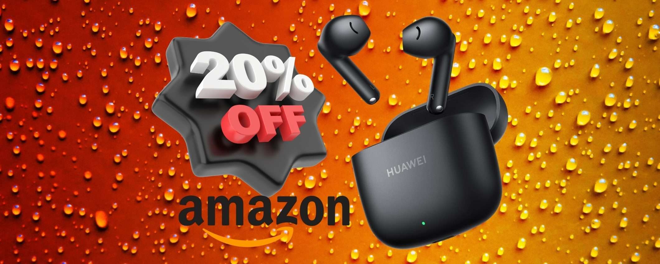 HUAWEI FreeBuds SE 2 al PREZZO più BASSO su Amazon (-20%) HUAWEI FreeBuds SE 2 al PREZZO più BASSO su Amazon (-20%)