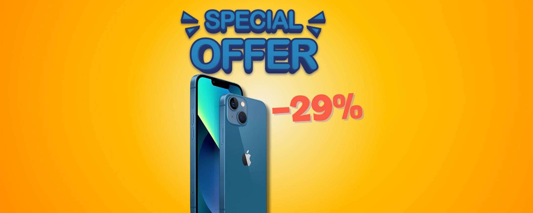 iPhone 13 a un prezzo folle: -29% solo per poco iPhone 13 a un prezzo folle: -29% solo per poco