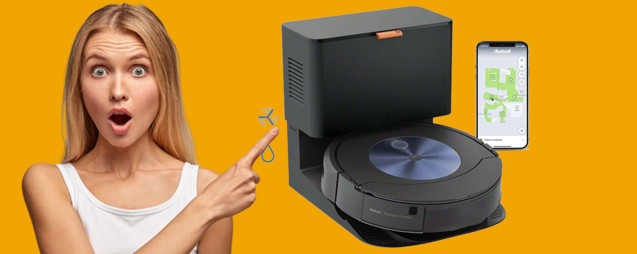 iRobot Roomba Combo j7+: offerta Prime Day SUPER (-14%) iRobot Roomba Combo j7+: offerta Prime Day SUPER (-14%)