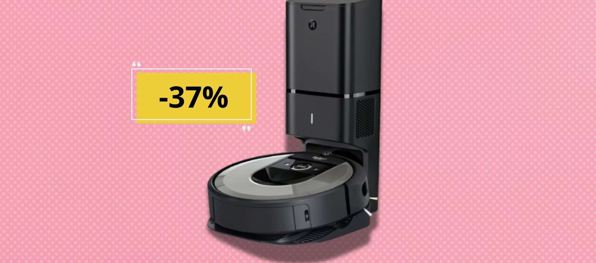 iRobot Roomba i7, sconto imperdibile: svuotamento automatico e tanta potenza iRobot Roomba i7, sconto imperdibile: svuotamento automatico e tanta potenza