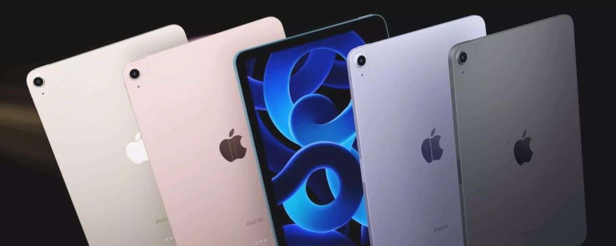 iPad Air con M1 in offerta a 499€ su Amazon: è un VERO AFFARE (anche in 5 rate) iPad Air con M1 in offerta a 499€ su Amazon: è un VERO AFFARE (anche in 5 rate)