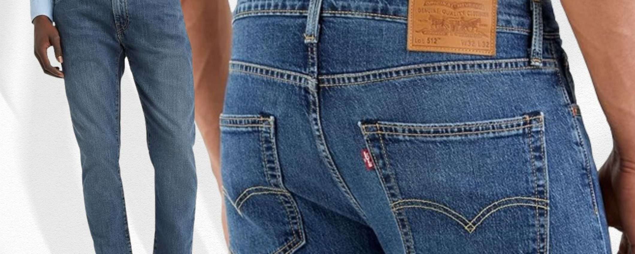 Jeans Levi's 512 a 60€ su Amazon: sconto 45%, promo SHOCK da svendita Jeans Levi's 512 a 60€ su Amazon: sconto 45%, promo SHOCK da svendita