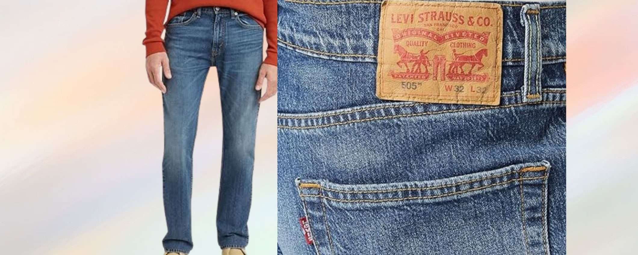 Jeans Levi's 505 a 41€ su Amazon: affare IMPERDIBILE, sconto 57% Jeans Levi's 505 a 41€ su Amazon: affare IMPERDIBILE, sconto 57%