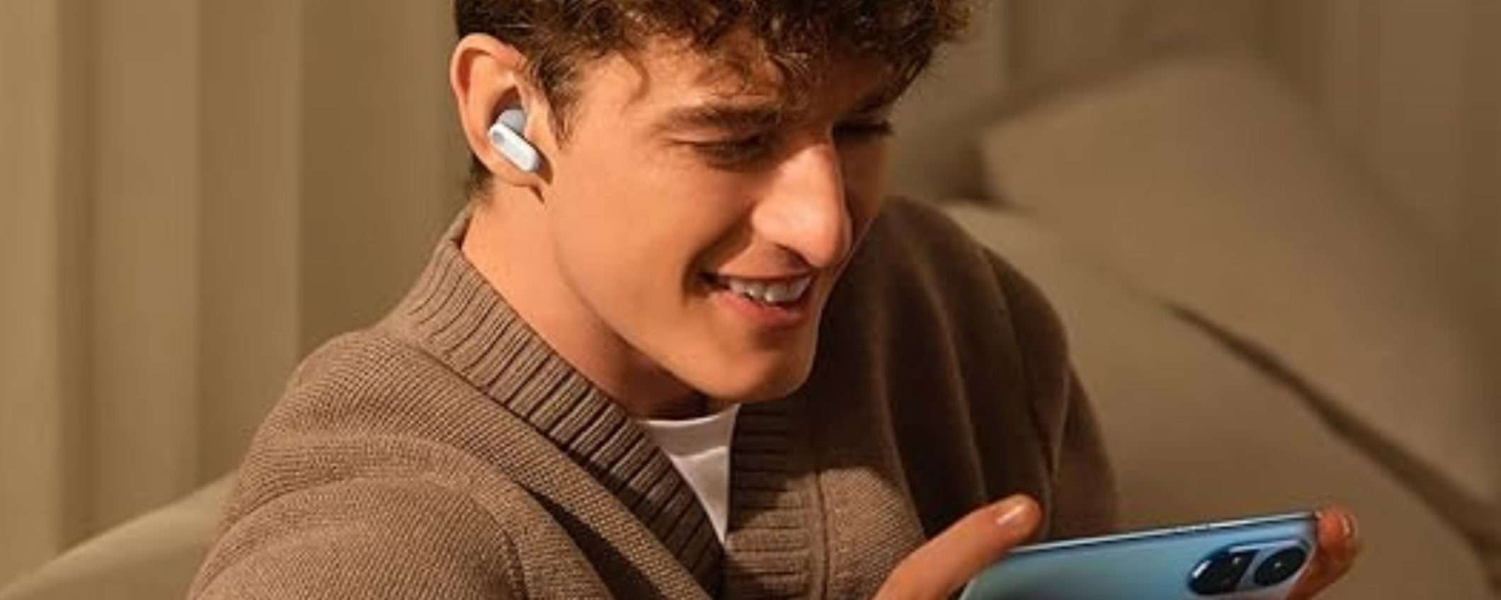 Le cuffie TRUE WIRELESS OPPO Enco Buds2 Pro al 22% in meno su Amazon (38€) Le cuffie TRUE WIRELESS OPPO Enco Buds2 Pro al 22% in meno su Amazon (38€)