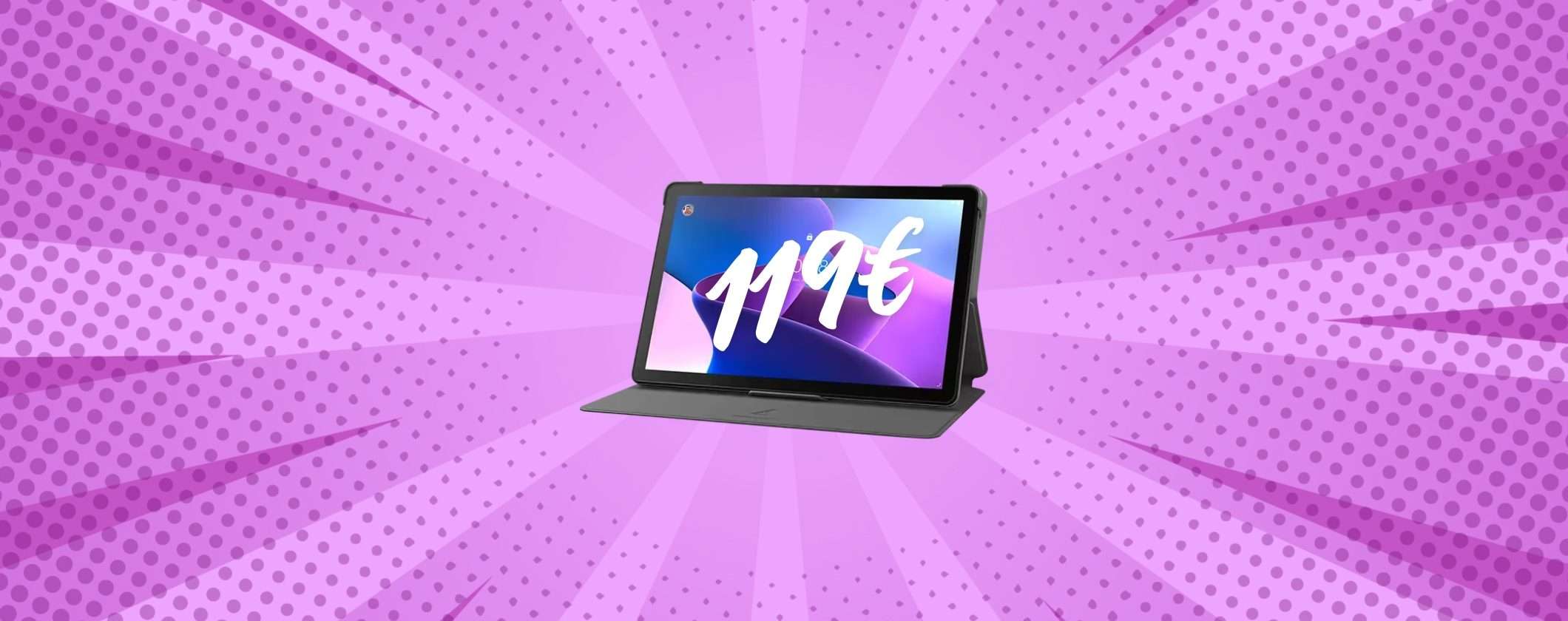 Lenovo Tab M10 3: tablet FANTASTICO oggi a soli 119€ Lenovo Tab M10 3: tablet FANTASTICO oggi a soli 119€