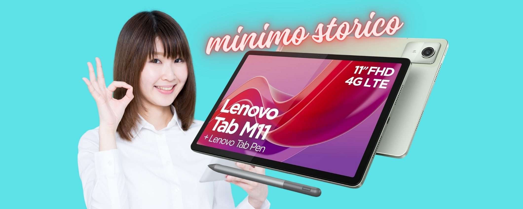 Lenovo Tab M11: tablet PREMIUM da 11 Lenovo Tab M11: tablet PREMIUM da 11