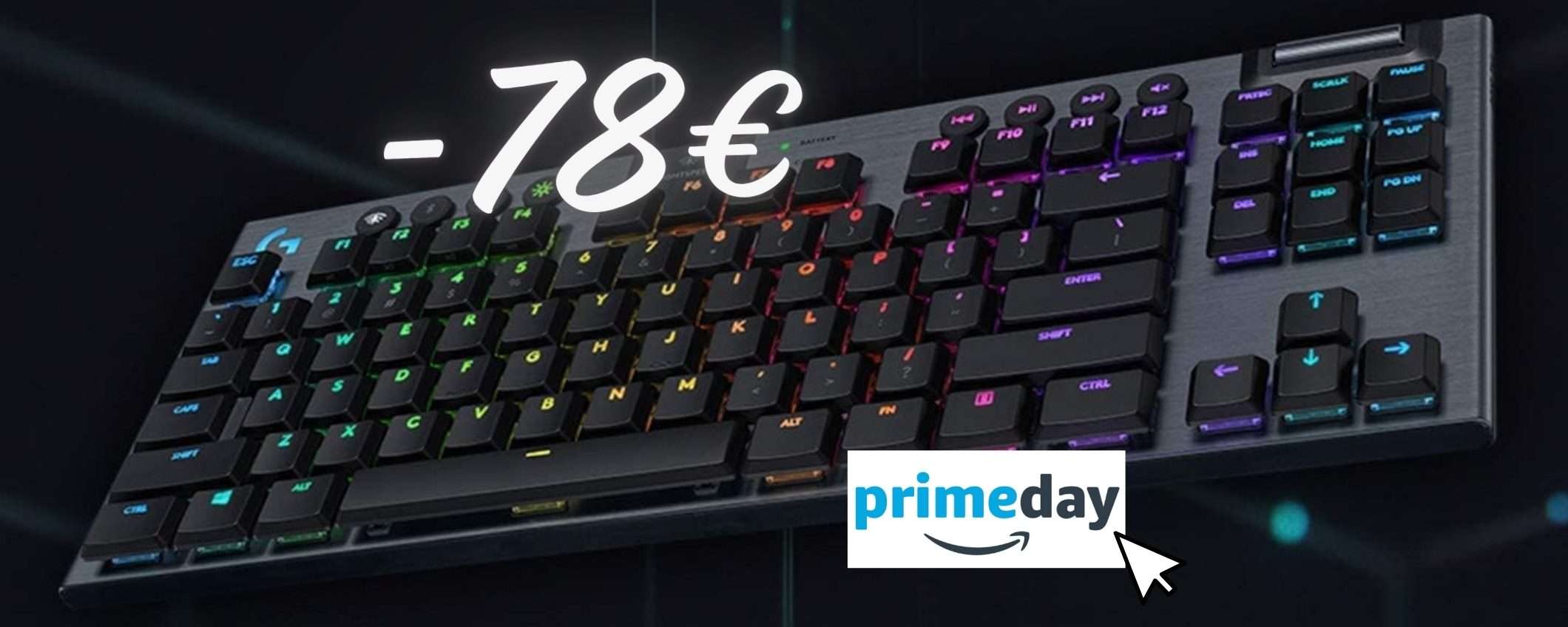 Logitech G915 LIGHTSPEED: la REGINA delle tastiere Gaming (-78€) Logitech G915 LIGHTSPEED: la REGINA delle tastiere Gaming (-78€)