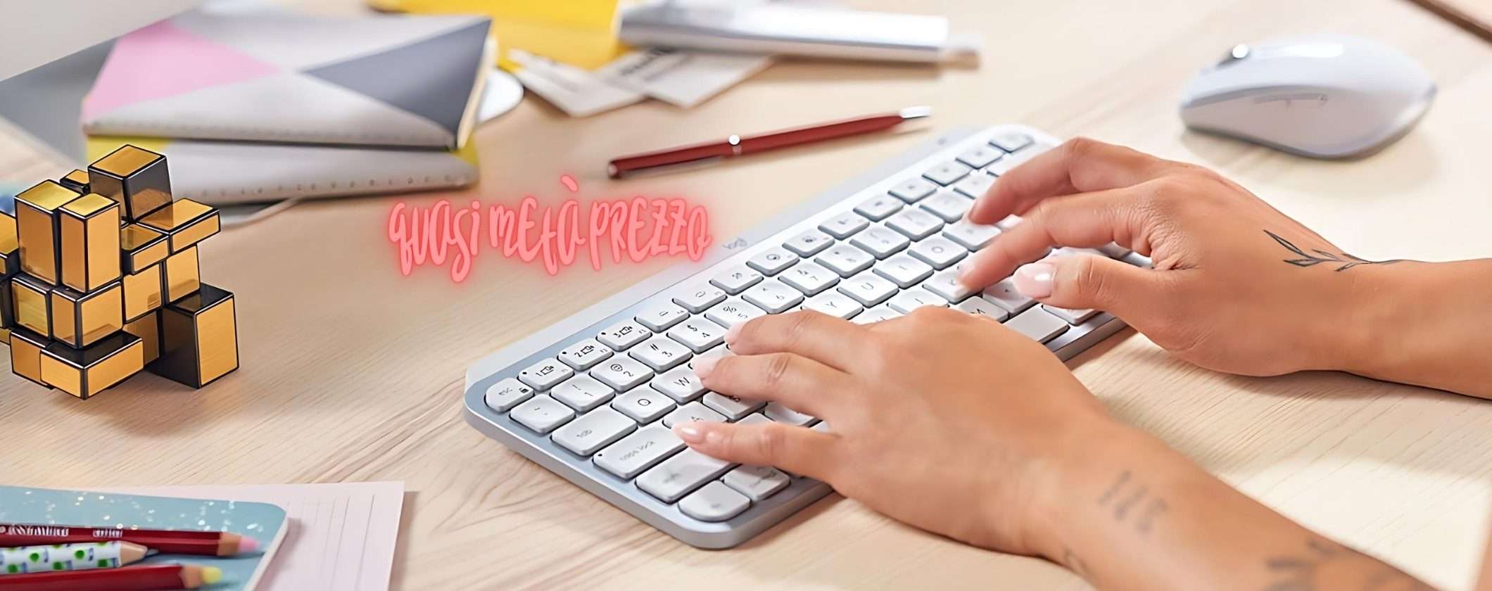 Logitech MX Keys Mini: la tastiera dei miracoli quasi a METÀ PREZZO Logitech MX Keys Mini: la tastiera dei miracoli quasi a METÀ PREZZO