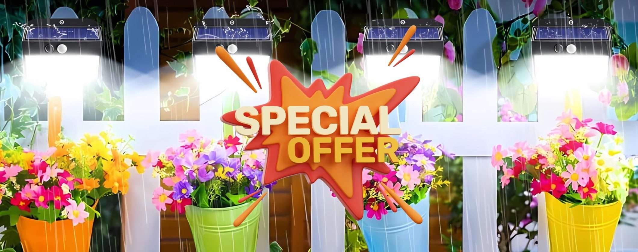 PROMO Luce Solare da esterno: 4 faretti a 17€ per il Prime Day PROMO Luce Solare da esterno: 4 faretti a 17€ per il Prime Day