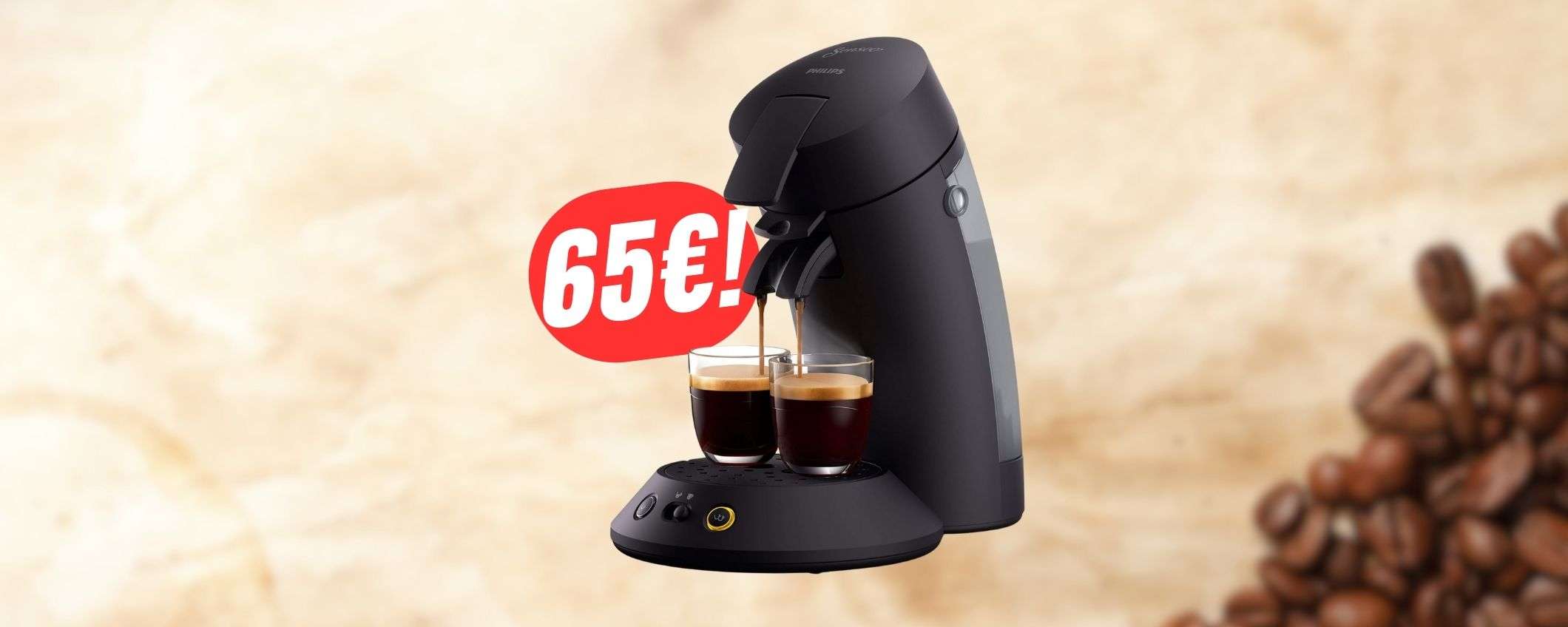 La macchina da caffè Philips super-compatta crolla a 65€! La macchina da caffè Philips super-compatta crolla a 65€!