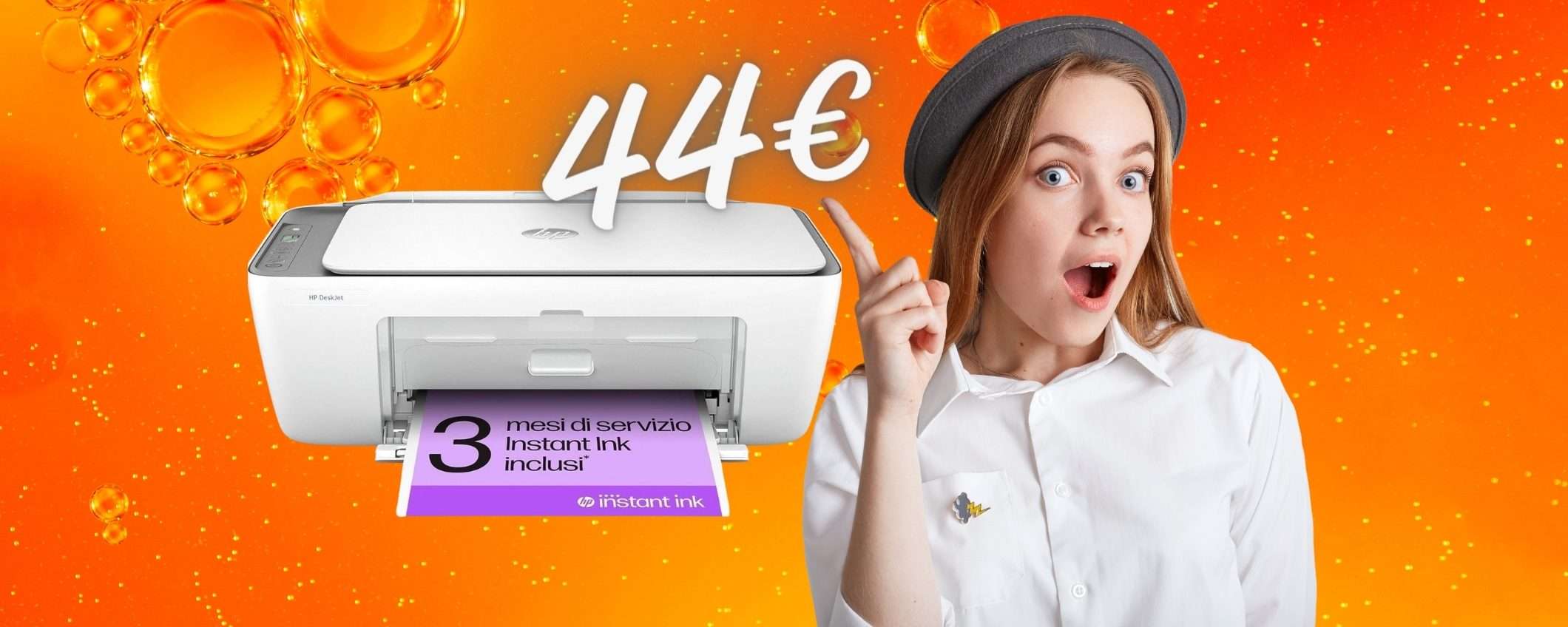 La MIGLIORE stampante ECONOMICA è HP DeskJet 2820e (solo 44€) La MIGLIORE stampante ECONOMICA è HP DeskJet 2820e (solo 44€)