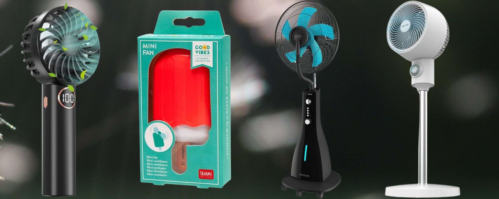 Ventilatori a partire da 7€ su Amazon: SVUOTATUTTO su fissi e portatili Ventilatori a partire da 7€ su Amazon: SVUOTATUTTO su fissi e portatili