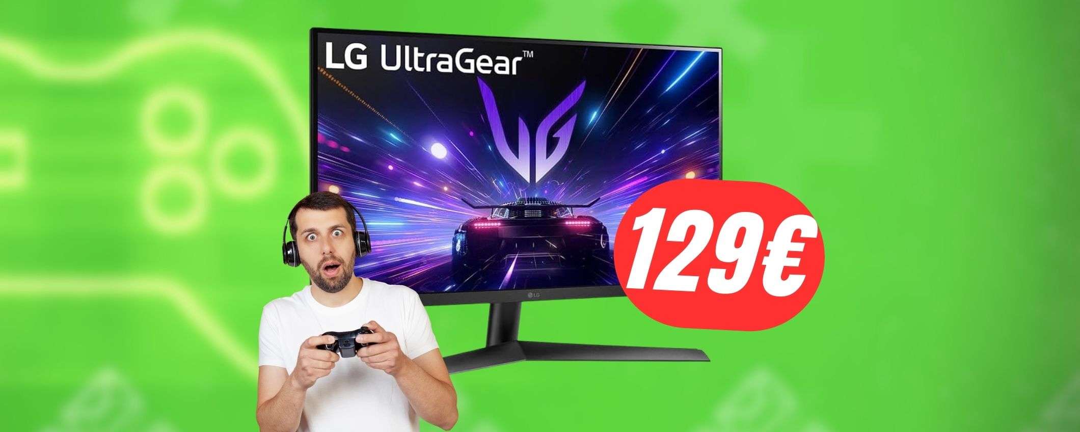 180Hz e 1080p: il MONITOR di LG perfetto per giocare precipita a 129€! 180Hz e 1080p: il MONITOR di LG perfetto per giocare precipita a 129€!