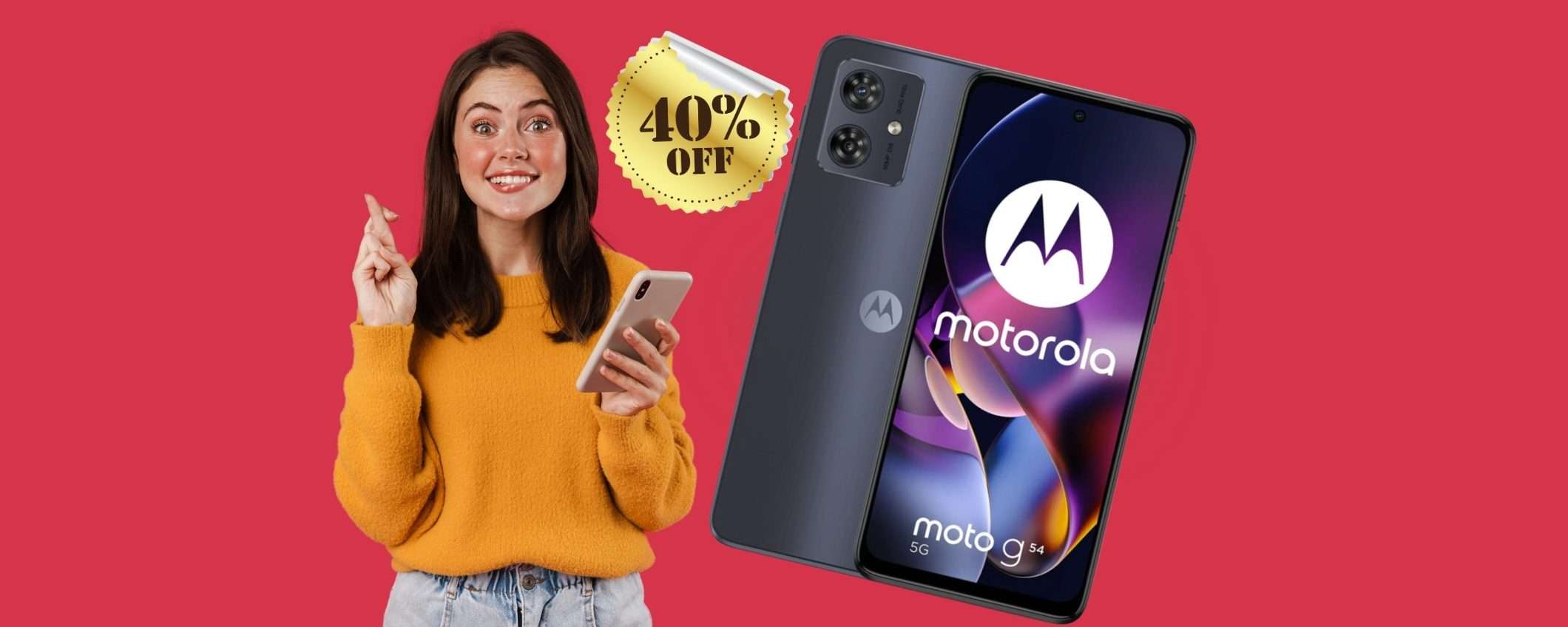 Motorola G54 5G CROLLA su eBay al 40% e ora è un BEST BUY Motorola G54 5G CROLLA su eBay al 40% e ora è un BEST BUY