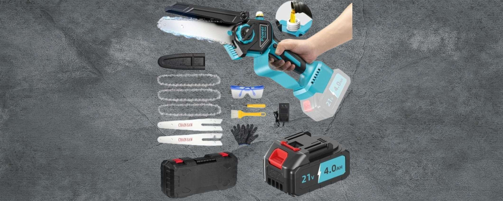 Amazon si BEFFA della concorrenza: motosega, batteria e accessori a 35€ Amazon si BEFFA della concorrenza: motosega, batteria e accessori a 35€