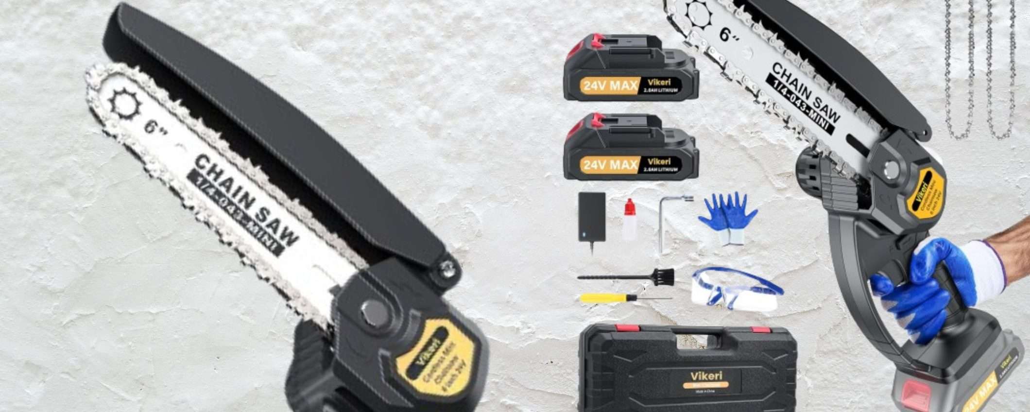 Motosega a 39,99€: DOPPIA batteria, accessori e custodia INCLUSI (Amazon) Motosega a 39,99€: DOPPIA batteria, accessori e custodia INCLUSI (Amazon)