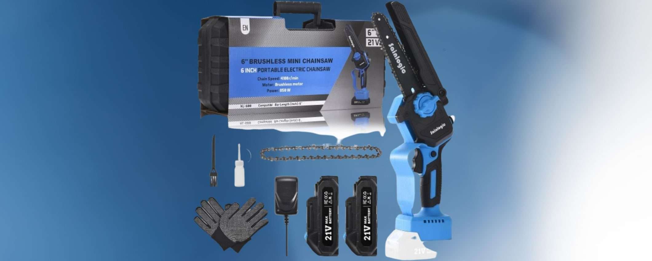 Altro che Parkside: motosega, 2 batterie, custodia, accessori a 39€ (Amazon) Altro che Parkside: motosega, 2 batterie, custodia, accessori a 39€ (Amazon)