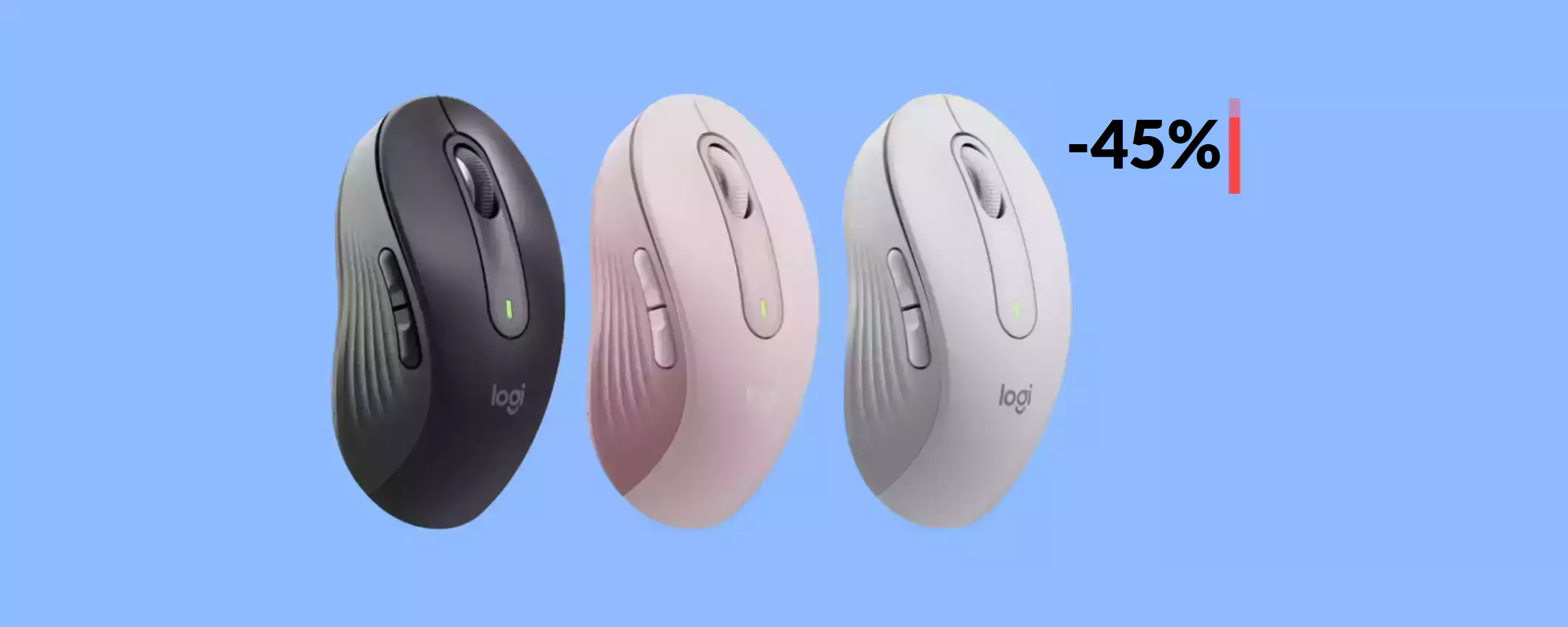 Questo mouse per mancini di Logitech è il TOP ad appena 29€ Questo mouse per mancini di Logitech è il TOP ad appena 29€