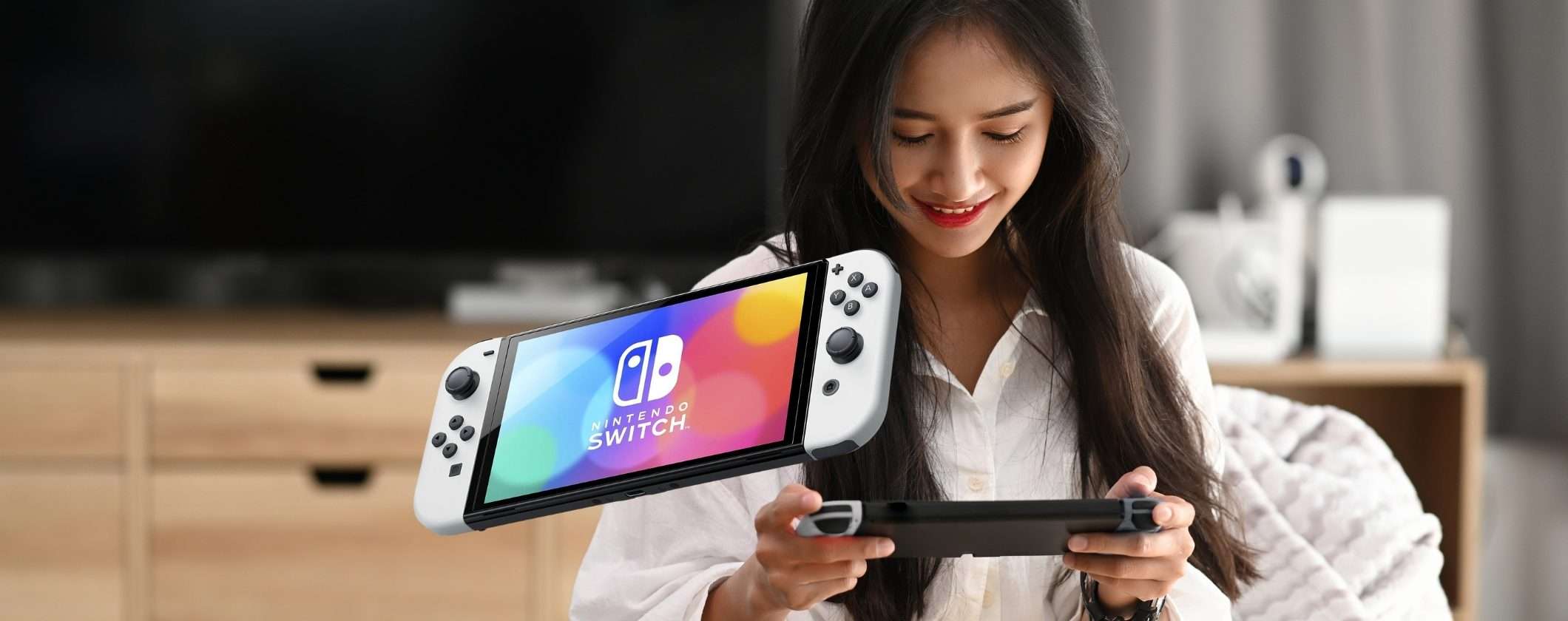 Nintendo Switch OLED Bianca in PROMO anche TASSO ZERO Nintendo Switch OLED Bianca in PROMO anche TASSO ZERO