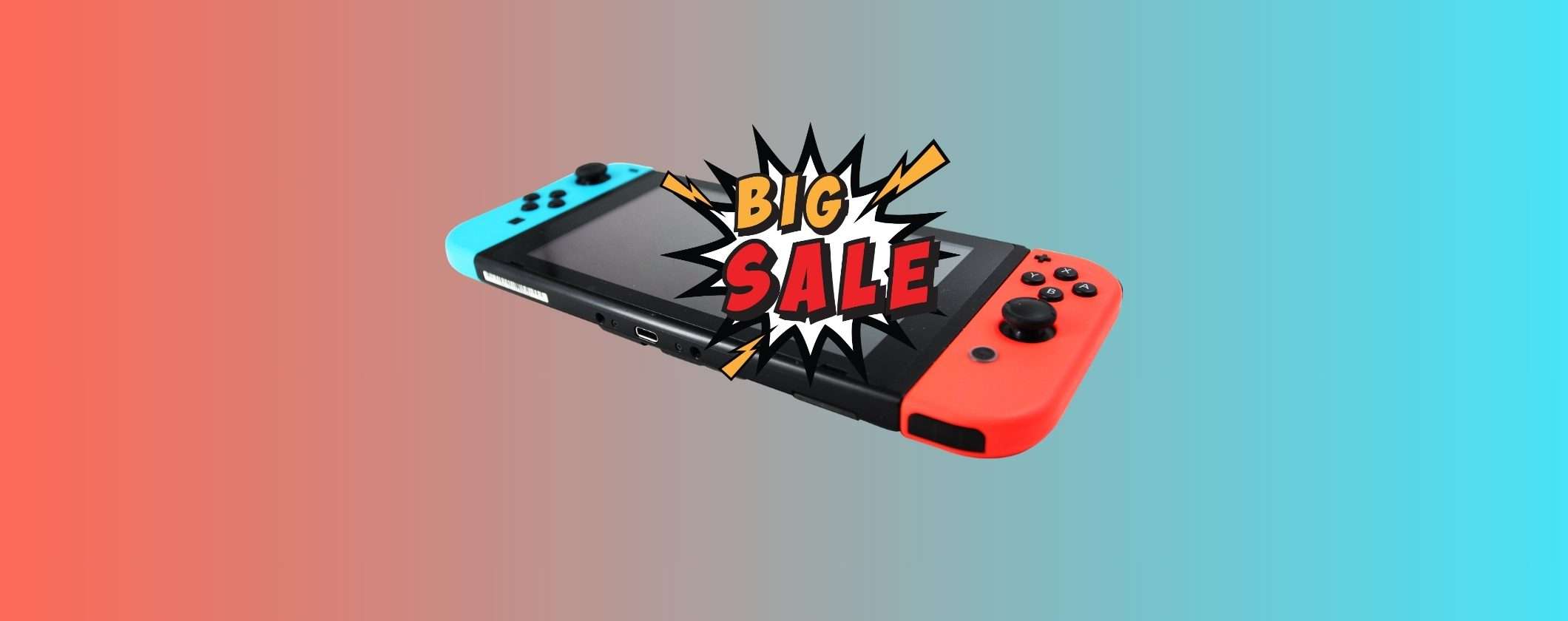 Nintendo Switch in SUPER OFFERTA su MediaWorld, anche tasso zero Nintendo Switch in SUPER OFFERTA su MediaWorld, anche tasso zero